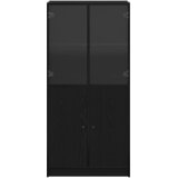  Highboard Crni hrast 68 x 37 x 142 cm | Eponuda.ba