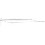 vidaXL Avtomatsko zložljiva tenda z LED antracit in bela 600x300 cm | Shoptok.si