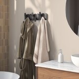 Umbra Mat črn jeklen stenski obešalnik 16 cm Tempo – | Shoptok.si
