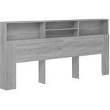  Uzglavlje s ormarićem boja hrasta sonome 220 x 19 x 103,5 cm | shoptok.hr