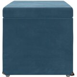  Stolica Plava 61 x 41 x 40 cm Svileni i Fino Radeći Drvo | shoptok.hr