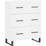  Visoka komoda bijela 69,5x34x180 cm konstruirano drvo | shoptok.hr