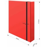 Fascikla BOX SA GUMOM A4 5D CRVENA 14612 OP* | Eponuda.com