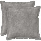  Presvlaka za jastuk 2 pcs HOUTEN Svjetlosiva 30 x 30 cm | shoptok.hr