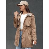 DStreet Kurtka damska parka FASHLOVE ciemnobeżowa Cijene
