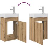  Jedinstveni ormar za kupaonicu s umivaonikom Hrast artisan | shoptok.hr