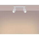  Sollux SL.1542 - Spot svetiljka KARBON 2xGU10/10W/230V bela | Eponuda.com