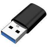 INF USB 3.0 (moški) na USB-C (ženski) adapter Black, (21248014) Cene