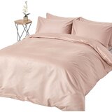 HOMESCAPES Mink Beige prevleka za odejo iz egipčanskega bombaža z vzglavniki, 1000 niti, 260x220 cm, (20750144) | Shoptok.si