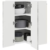  Zidni kutni ormar LUCCA Betonska siva 57 x 57 x 80 cm | Eponuda.ba