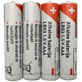 Alkalna baterija NEW GO ON 1.5V LR03 AAA 4/1 COLORED BOX
