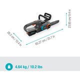 Gardena PowerSaw 250/18V P4A verižna 1 x akumulatorska žaga, akumulator in polnilec 14790-20 | Shoptok.si