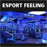 E-blue Gaming fotelj Auroza EEC338, črno rdeč | Shoptok.si