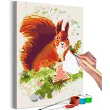  Slika za samostalno slikanje - Squirrel 40x60 Cijene