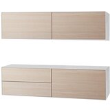 Hammel Furniture Nizka komoda v hrastovem dekorju v kompletu 2 180x46 cm Edge by Hammel - Hammel Furniture Cene