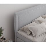 Maison de Rêve Svijetlo sivi boxspring krevet s prostorom za odlaganje 160x200 cm Lavenda – | shoptok.hr