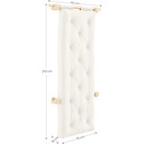 Karup Design Kremno bel fotelj iz rebrastega žameta Hooked – | Shoptok.si