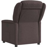 Električni naslanjač temno rjavo blago, (21824722) | Shoptok.si