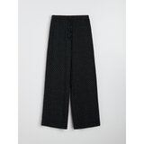 Sinsay Wide leg hlače s točkicama | shoptok.hr