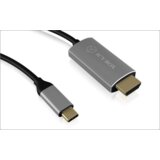 Icybox HDMI priključni kabel HDMI A utikač 1.8 m crna, srebrna IB-CB020-C HDMI kabel | Eponuda.ba