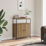  Komoda boja hrasta artisan 70x30x80 cm od konstruiranog drva | shoptok.hr