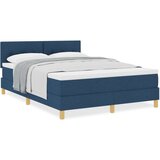 Box Spring Krevet s madracem Plavi 140x200 cm Tkanina | shoptok.hr
