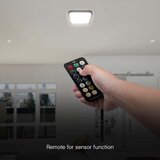  LED kupatilsko plafonsko svetlo sa senzorom LED/36W/230V IP44 4000K 42x42 cm + daljinski upravljač | Eponuda.com