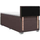  Boxspring krevet s madracem Tamno smeđa 80 x 200 cm Tkanina - Tamno smeđa 80 x 200 cm Dizajn linija | shoptok.hr