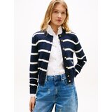 Tommy Hilfiger Ženski kardigan WW0WW49617, Teget-beli | Eponuda.com