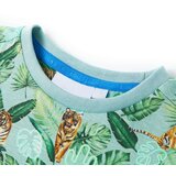  Dječja majica svjetlozelena prošarana 128 | shoptok.hr