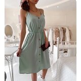 UR/CEO Green spaghetti strap dress Aubin | Shoptok.si