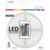Avide LED traka sa daljinskim upravljačem, RGB, 7.2W, 12V, 5 met. – ABLSBL12V5050-30RGB65 Cijene