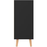 Komoda crna 90 x 30 x 72 cm od konstruiranog drva | shoptok.hr