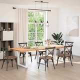  Noge za jedilno mizo v obliki črke U, 3 kosi, bele barve, 80 x (72-73) cm, jeklo | Shoptok.si