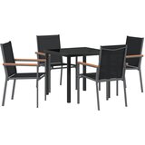 vidaXL Set od 3 Crna | shoptok.hr