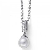  Ženski oliver weber alegra simple crystal lanČiĆ sa swarovski belom perlom i kristalima ( 12126 ) Cene