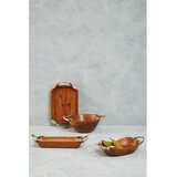 Premier Housewares Drvena zdjela u prirodnoj boji Vine – | shoptok.hr