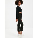 Trendyol ženske pantalone Twoss20Pl0515, crna-crna | Eponuda.com