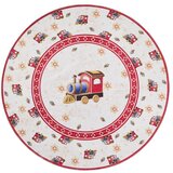 Villeroy Boch Crveni okrugao tepih s božićnim motivom ø 160 cm Toy's Delight Train – | shoptok.hr
