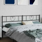  Metalno zamjensko uzglavlje crno 180 cm | shoptok.hr