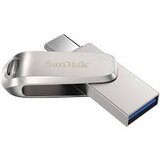 San Disk ultra dual drive luxe usb type-c 1TB 150MB/s usb 3.1 gen 1, srebrn Cene
