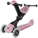Globber skiro go up deluxe 360° zložljiv, svetleča kolesa roza | Shoptok.si