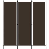 Furnova Paravan 3-delni rjav 150x180 cm, (21930038) | Shoptok.si