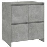  Komoda siva boja betona 70x41x75 cm od konstruiranog drva | shoptok.hr