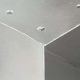 vidaXL spojnici za stupove u x-obliku 4 kom pocinčani metal 71 x 71 mm | shoptok.hr
