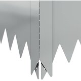  Ograda oko Travnjaka 100 x 60 x 20 cm Čelik Srebrna | shoptok.hr