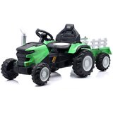 Dečiji traktor sa prikolicom i daljinskim zeleni Cene