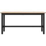  Klupice za blagovanje 2 pcs Prirodna 100 x 32,5 x 49 cm | shoptok.hr