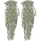 vidaXL 2 x Dvobarvni Umetni Bršljan 90 cm | Shoptok.si