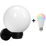  Brilagi-LED RGBW spoljašnje zidno svetlo HARBOR 1xE27/15W/230V IP33 crna/bela | Eponuda.com
